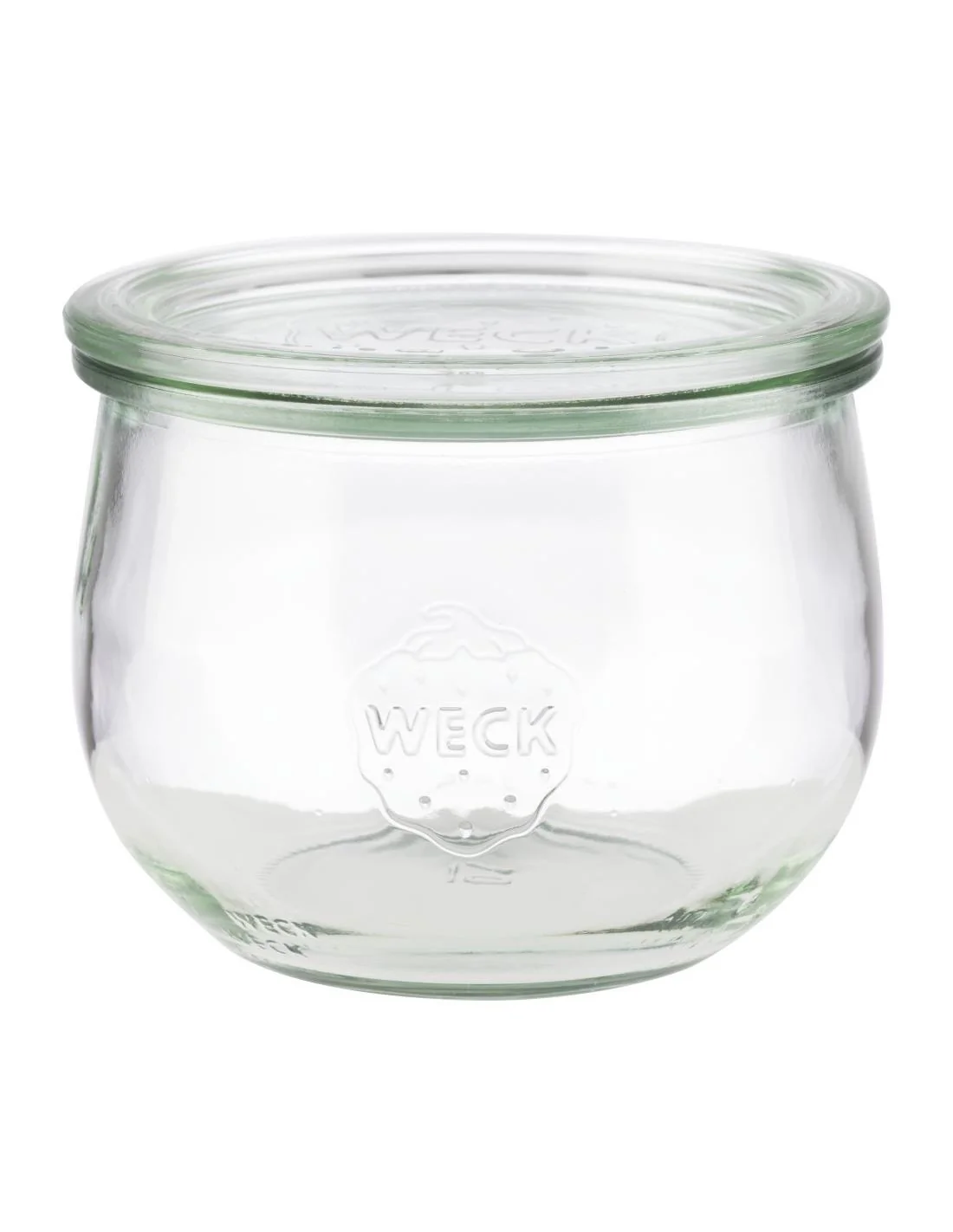 Bocaux en verre tulipe avec couvercle Weck APS 580 ml (lot de 6)