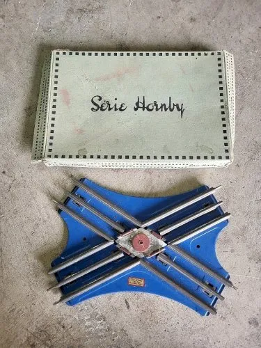 BOITE DE CROISEMENTS OBLIQUES SREIE HORNBY MECCANO