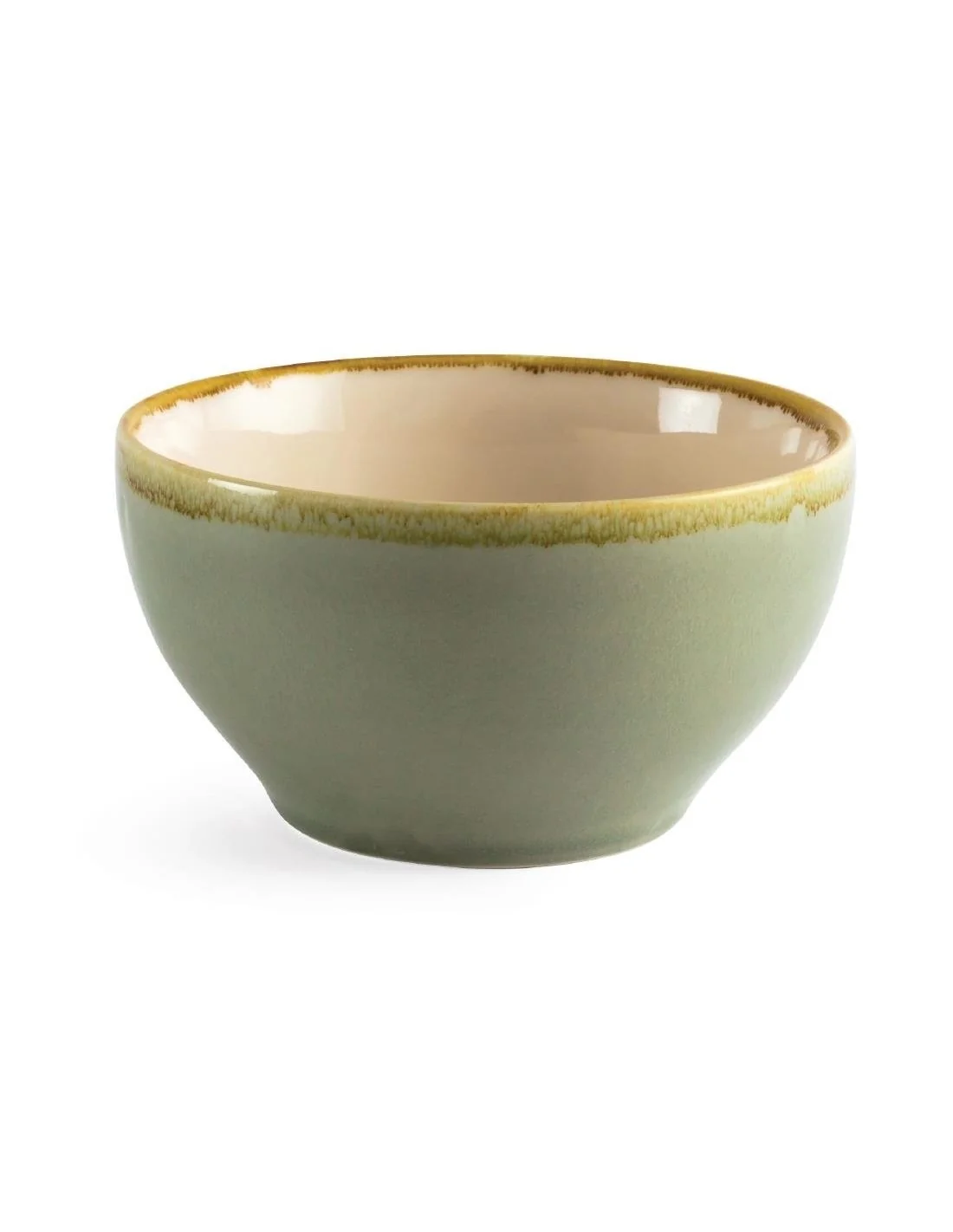 Bols ronds Olympia Kiln 140mm mousse (Lot de 6)