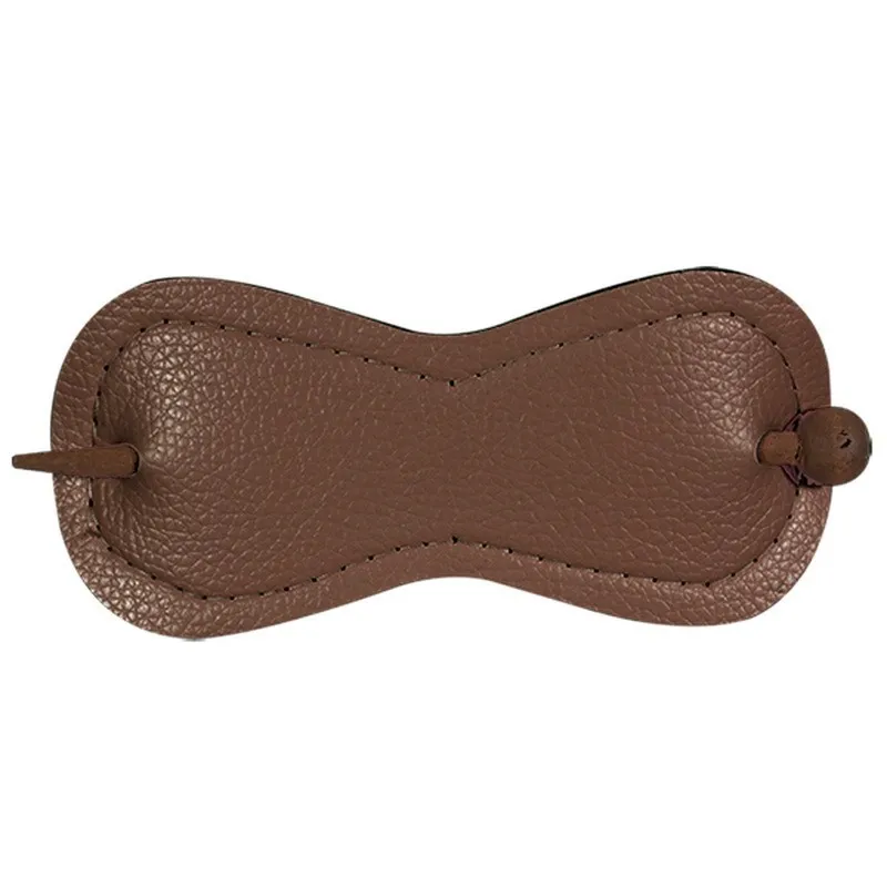 Broche pour rideaux cuir