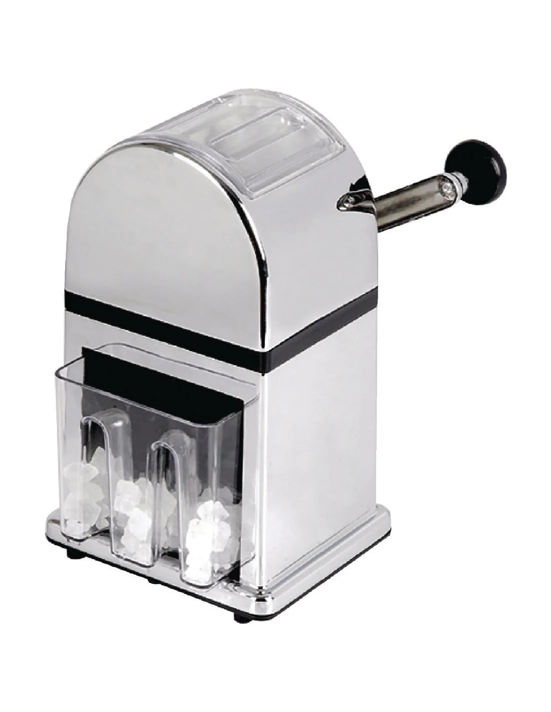 Broyeur à glaçons manuel chromé Beaumont