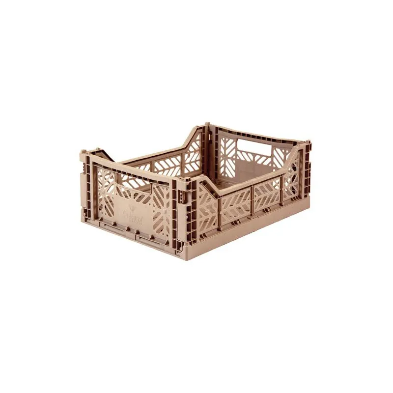 caja plegable mediana ay-kasa warm taupe