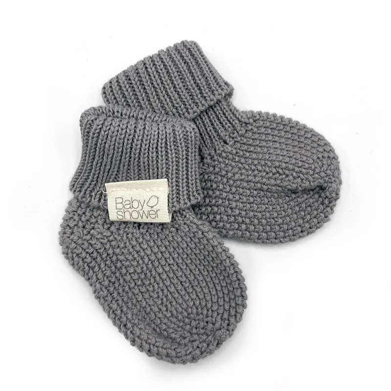 calcetin bebe tricot stone