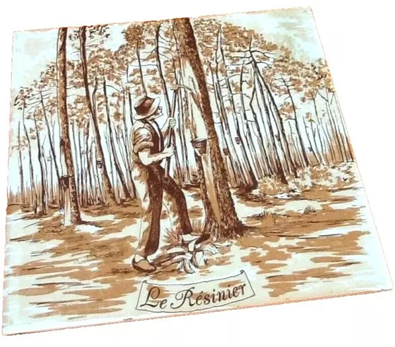 Carreau céramique Villeroy & Boch " Le Résinier " Made in France