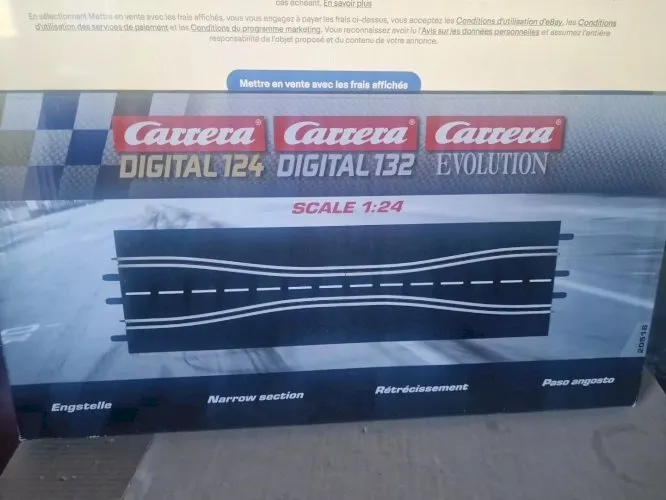 carrera 20511 - 2 voies rétrécissement
