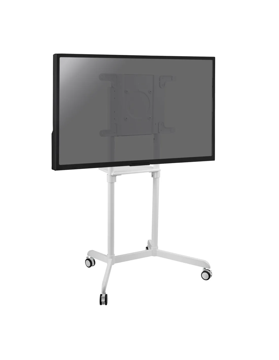 Chariot écran TV 37''-70'' compatible Samsung Flip® et Microsoft Surface Hub® 2s, Blanc