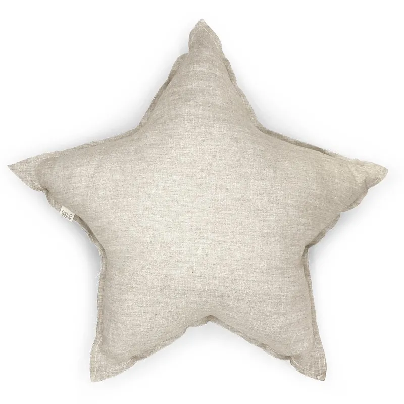 cojin bigstar 100% linen