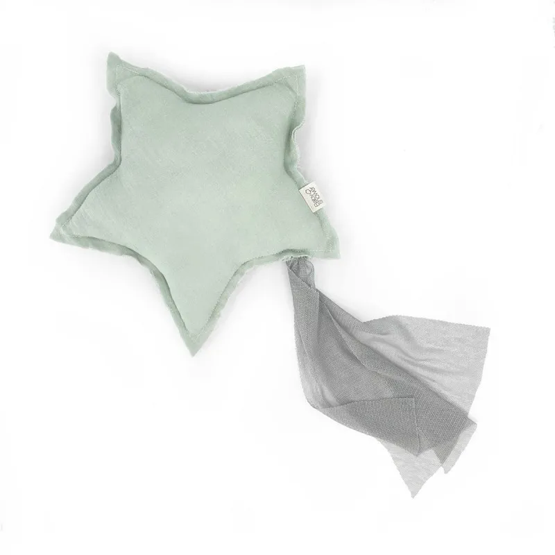 cojin shooting star sage powder