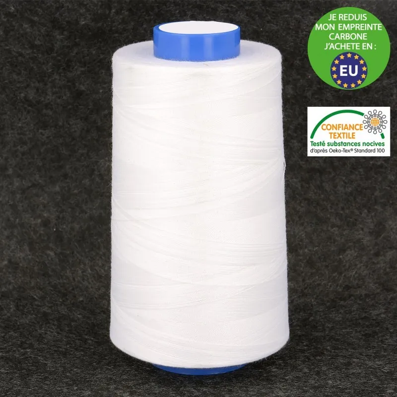 Cône fils 5000mts Blanc -