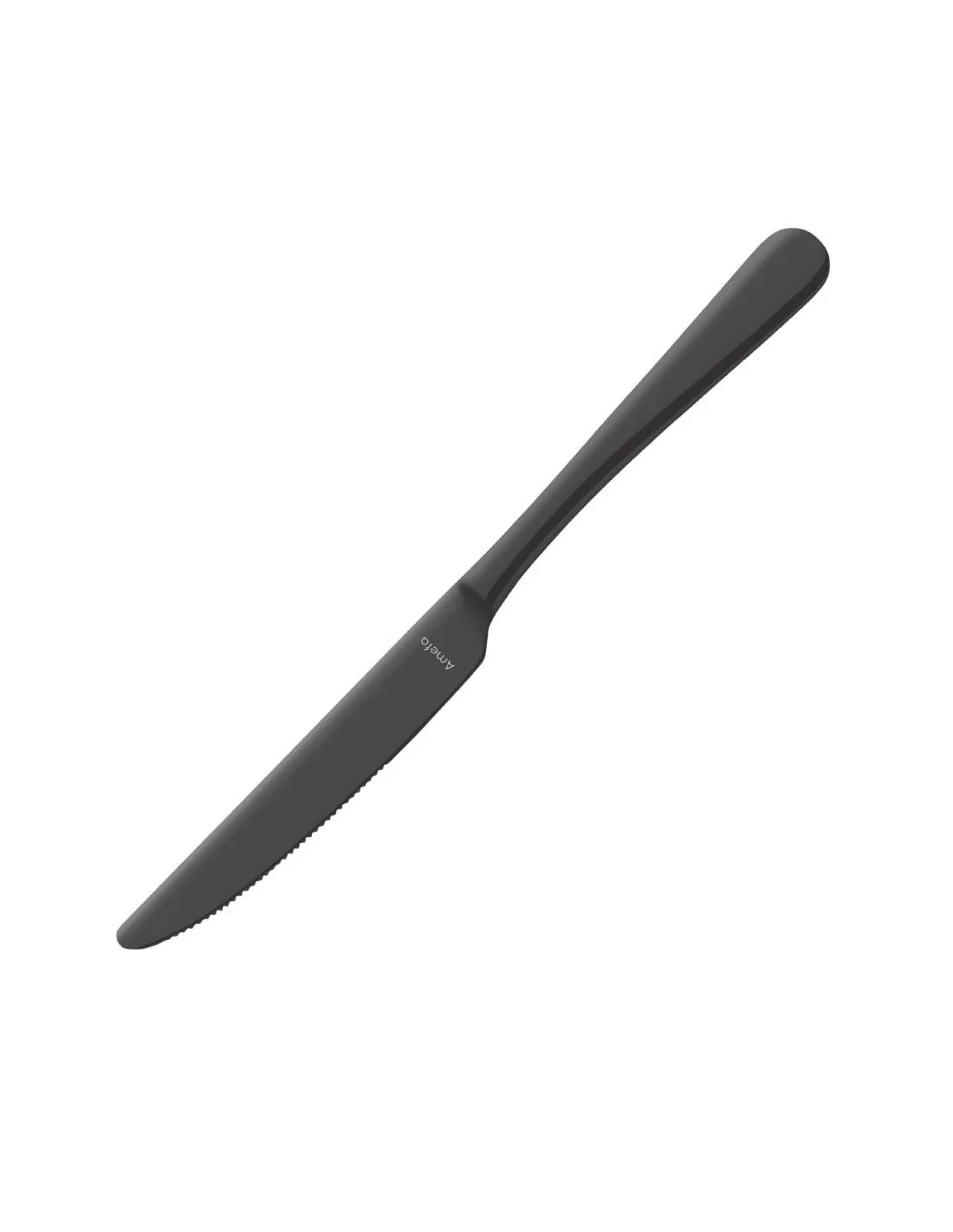 Couteaux de table Amefa Austin noirs (lot de 12)