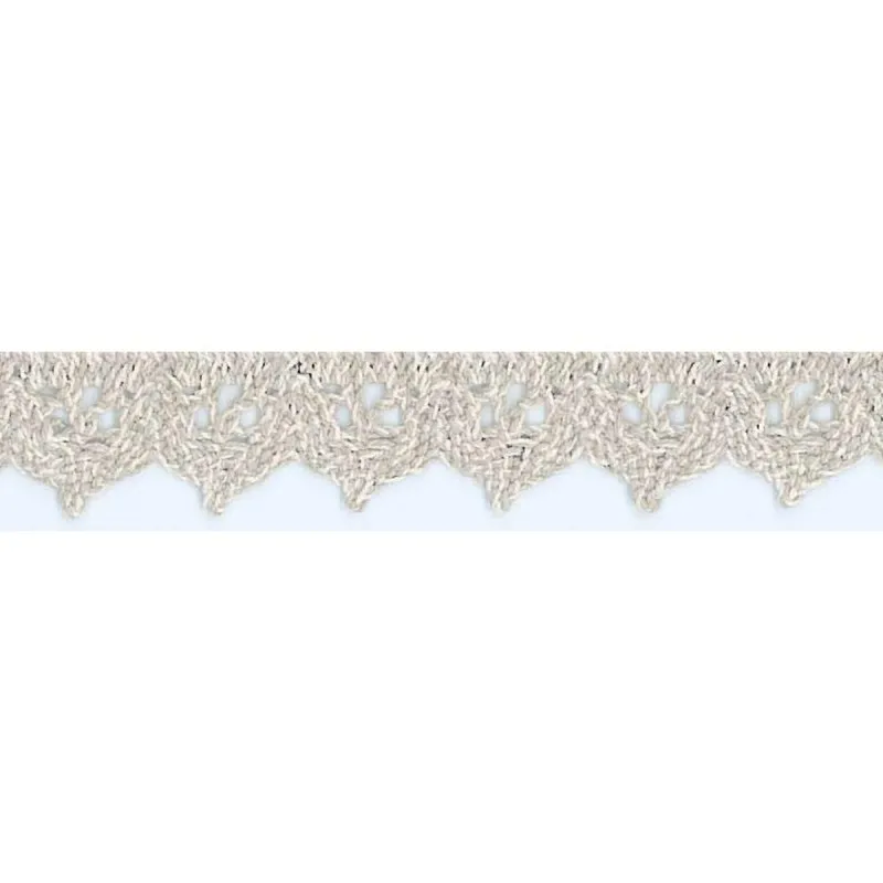 Dentelle lin Beige -