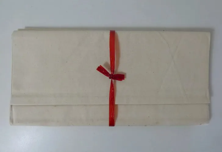 Drap ancien neuf en lin-métis 220X300 vintage ..