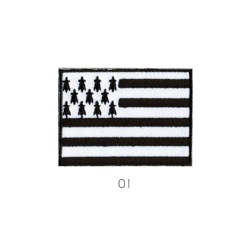 Drapeaux et emblemes - Blanc et noir