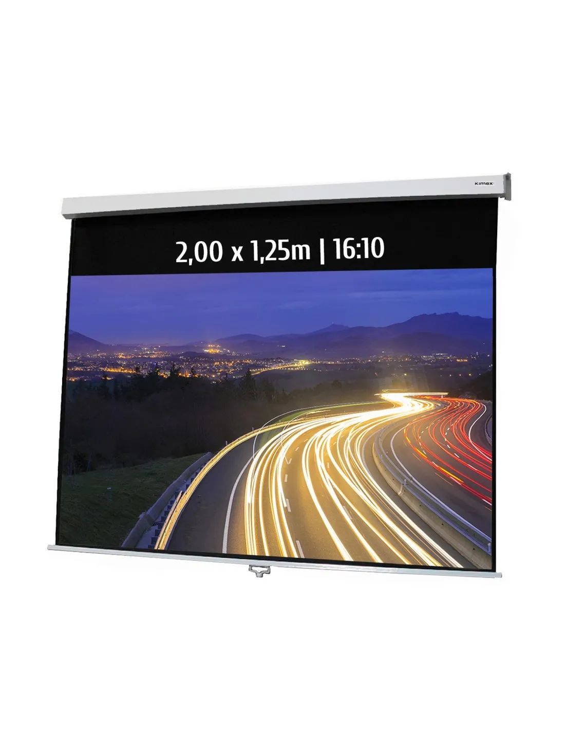 Ecran de projection manuel 2,00x1,25m 16:10