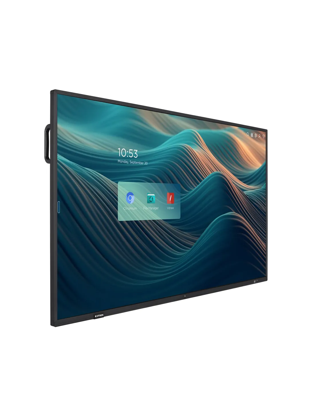 Écran Interactif Tactile 75'' UHD 4K 400 cd/m2 16h/7j