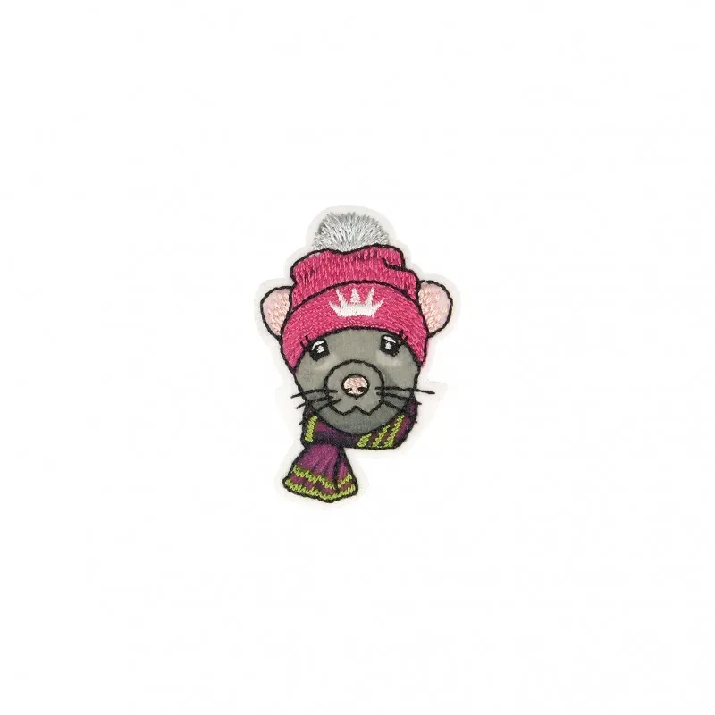 Ecusson animaux hiver - Souris