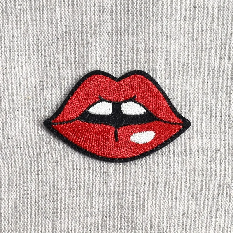 Ecusson bouche et oeil - Bouche