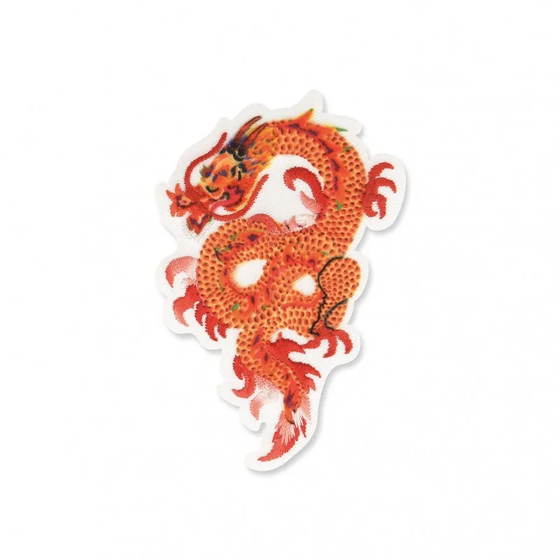 Ecusson dragons - Rouge/jaune