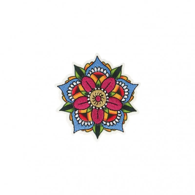 Ecusson fleur tatoo - Fleur