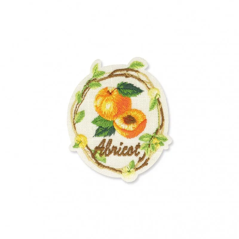 Ecusson fruits - Abricot