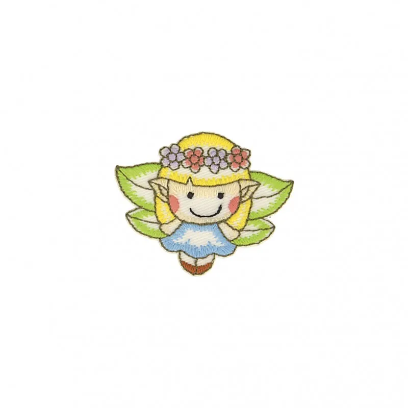 Ecusson jardin rigolo - Féé