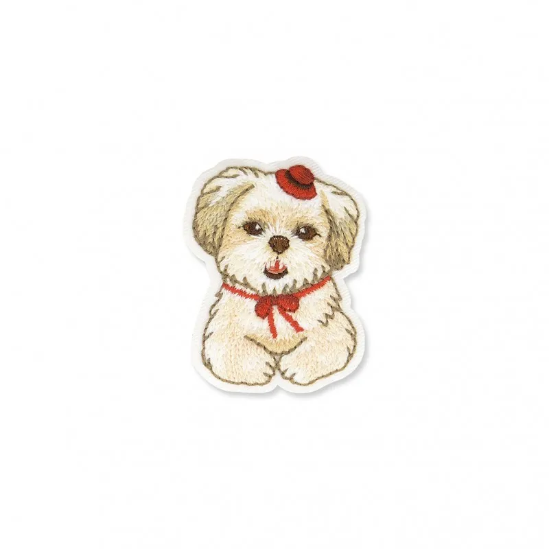 Ecusson jolis animaux - Chiot