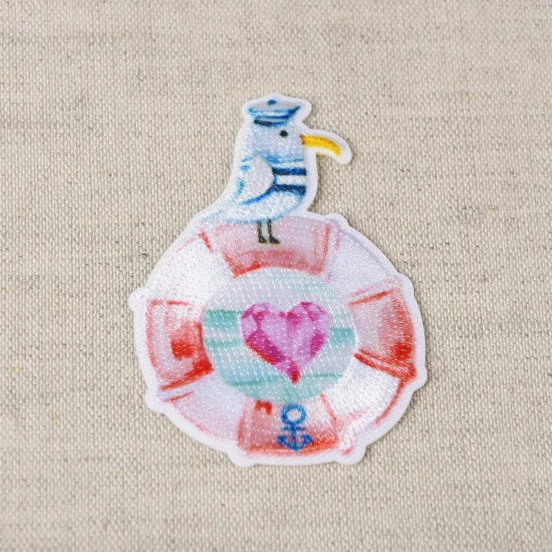 Ecusson monde pastel - Bouée