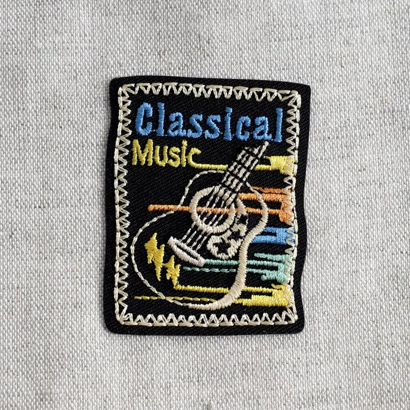 Ecusson musique rétro - Classical music