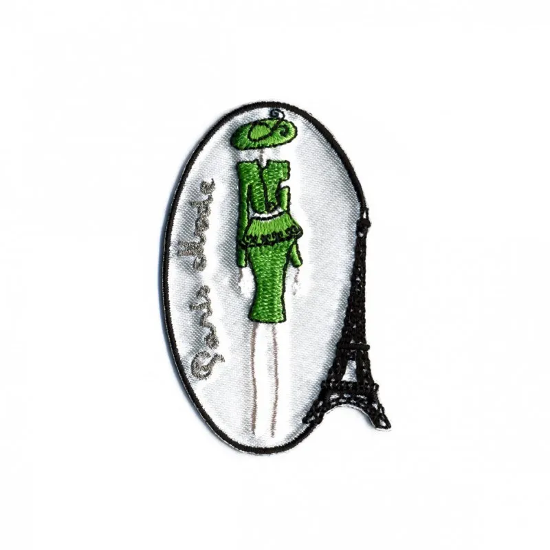Ecusson paris mode - Vert