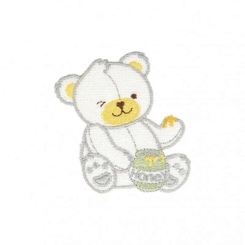 Ecusson peluches - Ourson blanc