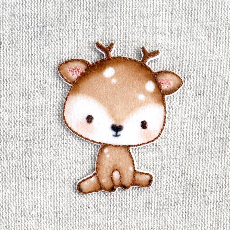 Ecusson petits animaux - Cerf