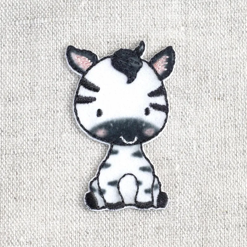 Ecusson petits animaux - Zebre