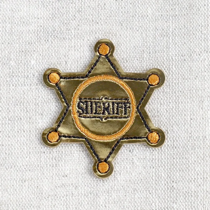 Ecusson police/sherif - Sherif or