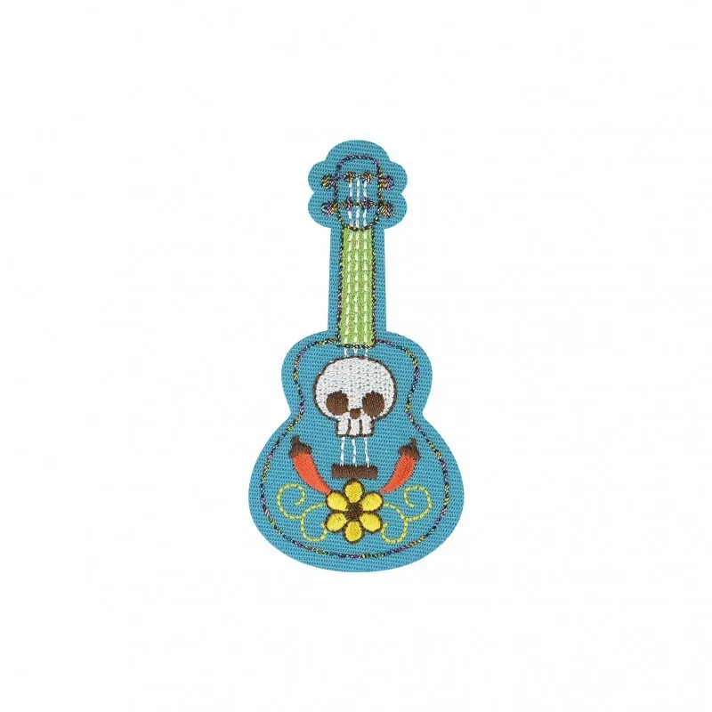 Ecusson theme mexique - Guitare