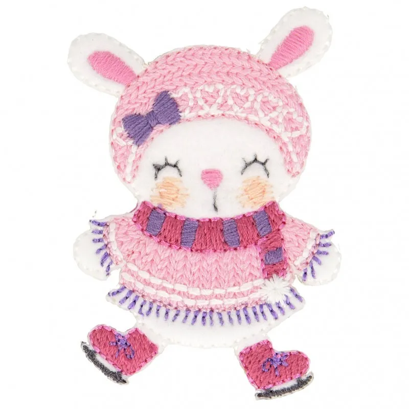 Ecussons dhivers - Lapin