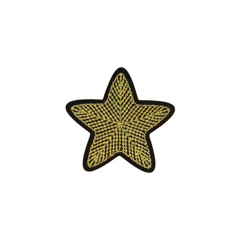 Ecussons etoile - Or