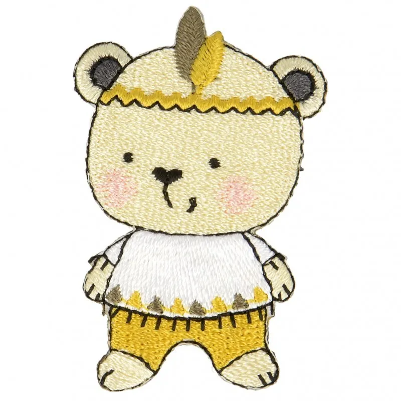 Ecussons ours du monde - Indien garçons