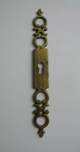 entree de serrure ancienne en laiton hauteur 185 mm (16 disponibles)