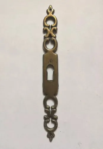 entree de serrure en laiton hauteur 14 cm