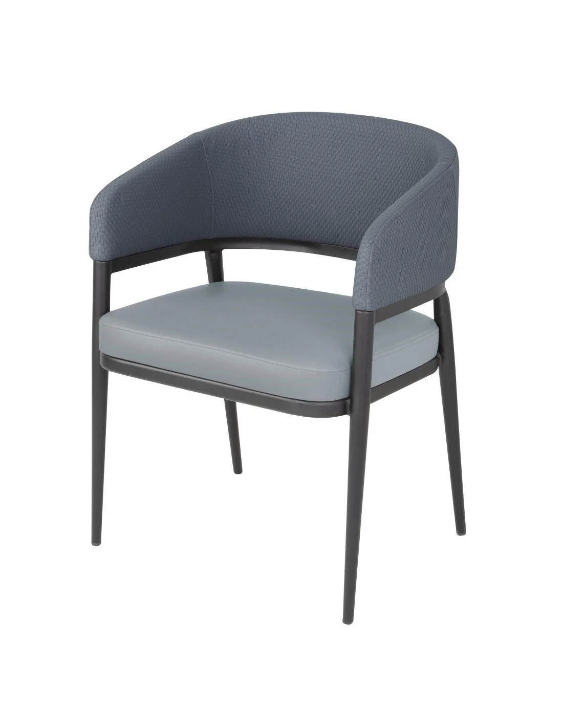 Fauteuils d'intérieur Bolero Meridian bleus (lot de 2)