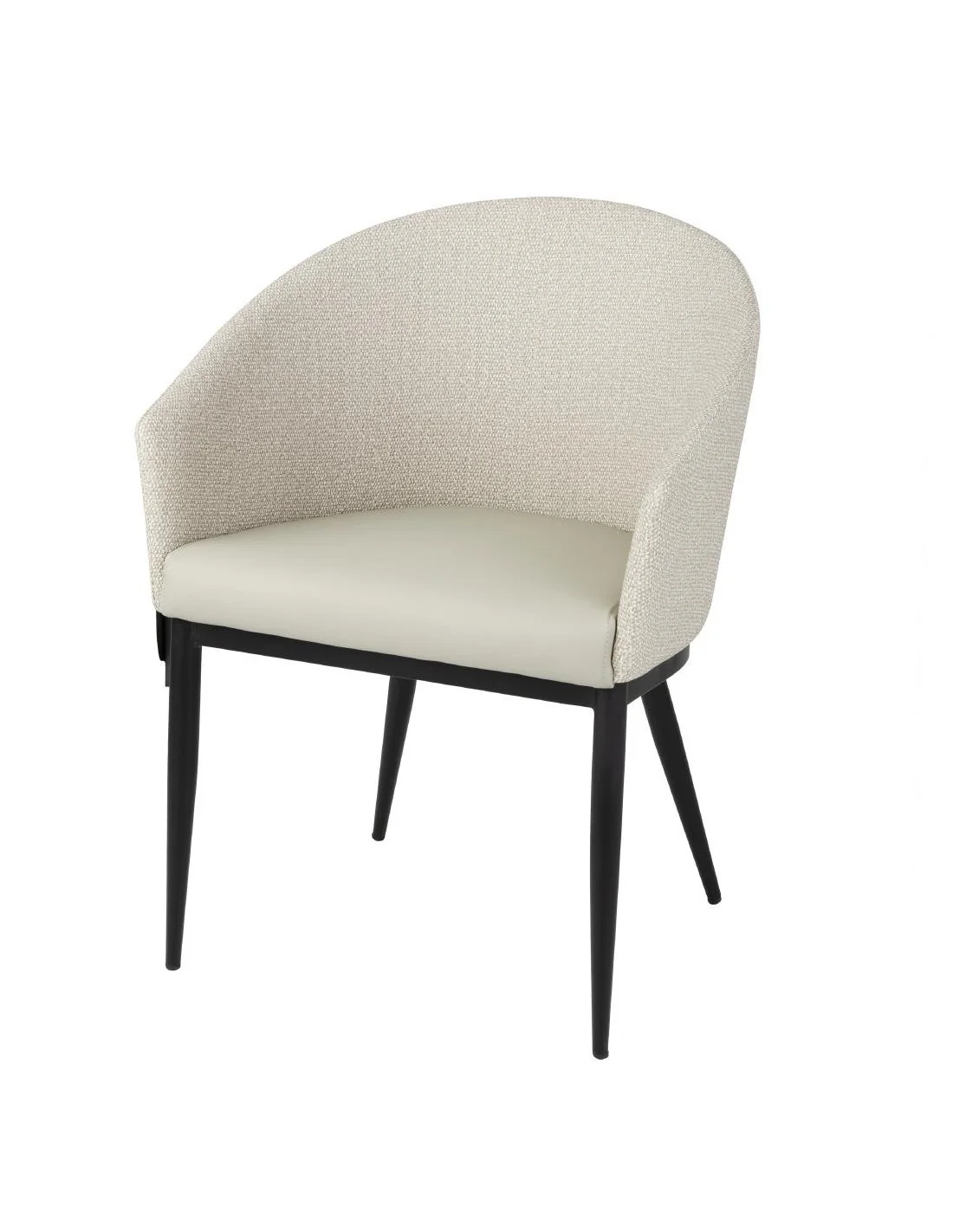 Fauteuils d'intérieur Bolero Meridian écrus (lot de 2)