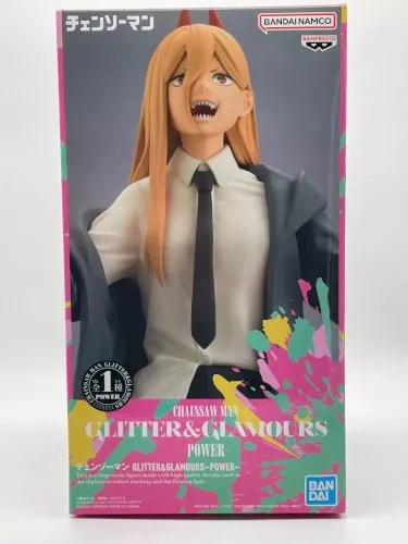 Figurine Chainsaw Man Glitter & Glamours Power Bandai