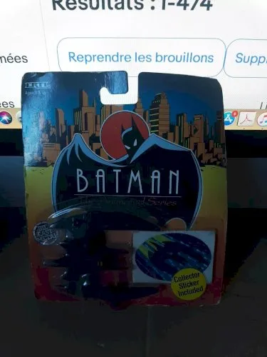 FIGURINE ERTL SÉRIE ANIMATED BATman - bat plane