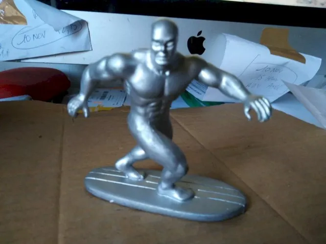 FIGURINE PVC MARVEL LE SURFER D'ARGENT SILVER SURFER-1990