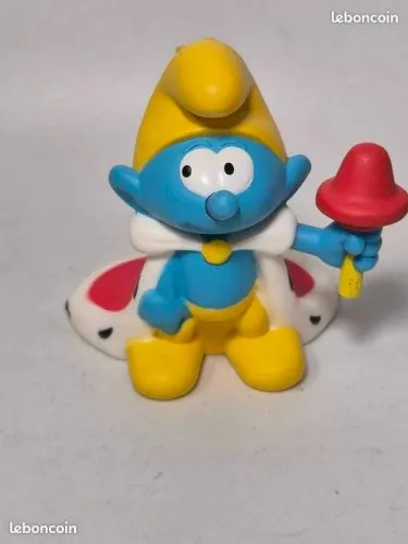 figurine schtroumpf schtroumpfissime mcdonald collector