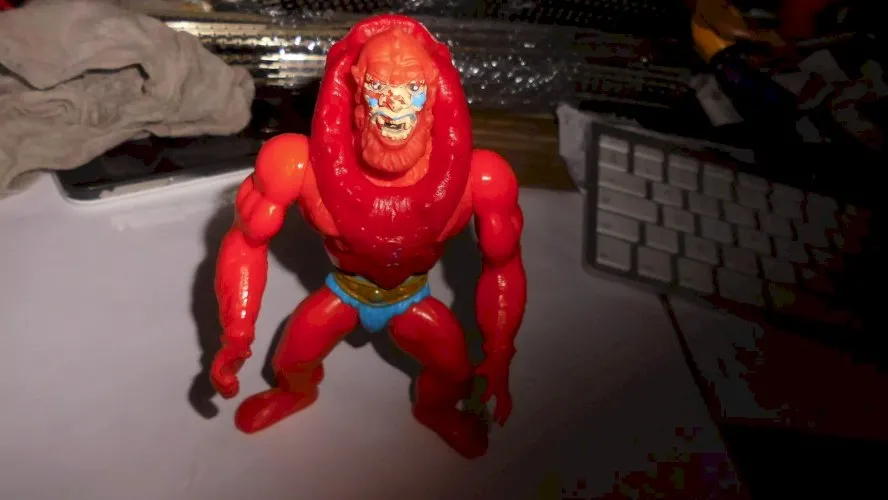 Figurine vintage Maitres Univers Musclor Mattel- the beast -made in france