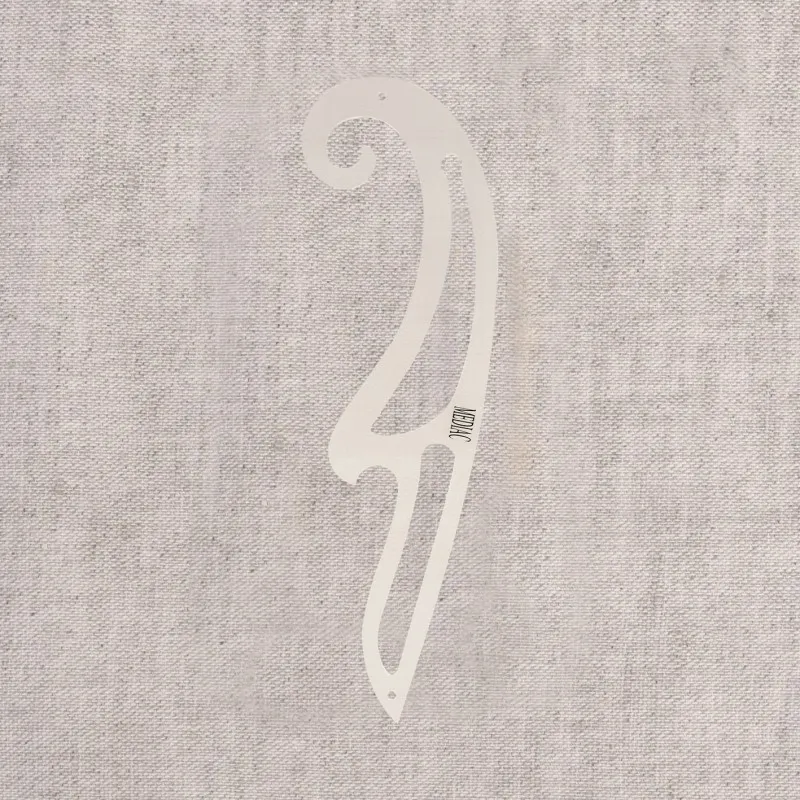 French curve acrylique