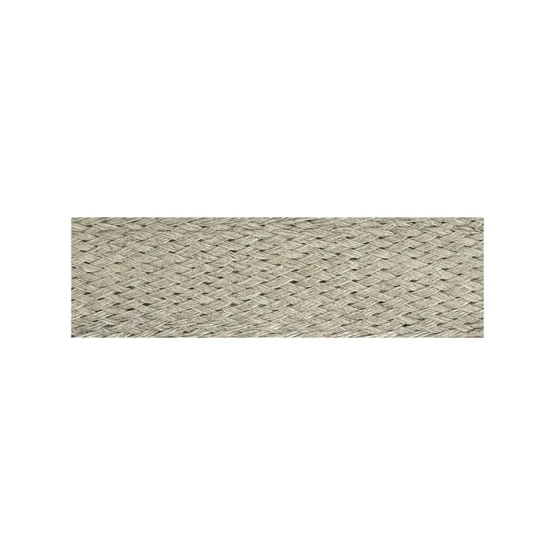 Galon tresse lin 22 mm Beige -