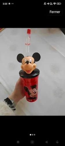 gobelet disneyland paris mickey 3D