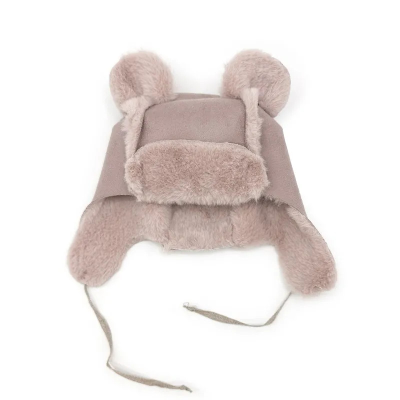 gorrito teddy talla 1 eskimo suede blush